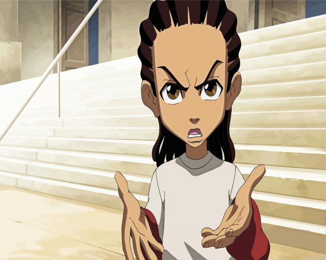 Riley Freeman The Boondocks Painting By Numberss.png