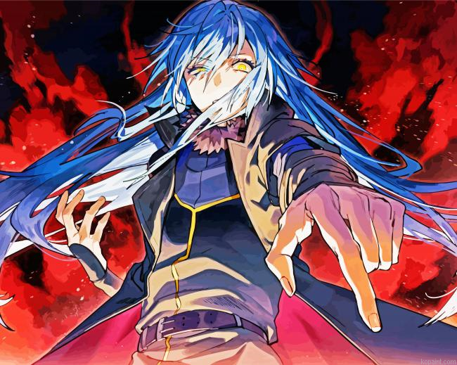 Rimuru Manga Anime Painting By Numberss.png