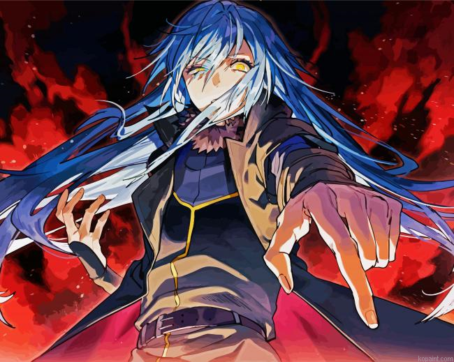 Rimuru Tempest Tensai Shitara Paint By Numbers