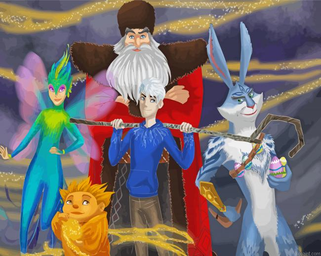 Rise Of The Guardians Characters Painting By Numberss.png