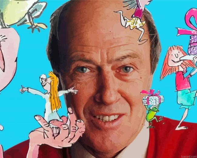 Roald Dahl Books Characters Painting By Numberss.png