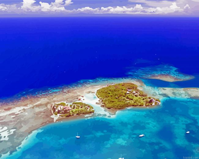 Roatan Idland Paint By Numbers