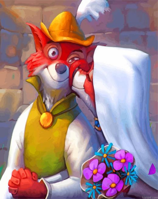 Robin Hood And Lady Marian Painting By Numberss.png