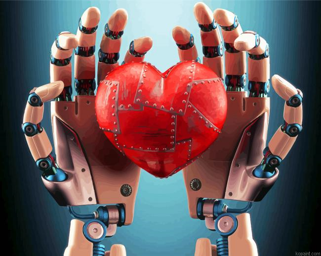 Robotic Hands Holding Heart Painting By Numberss.png