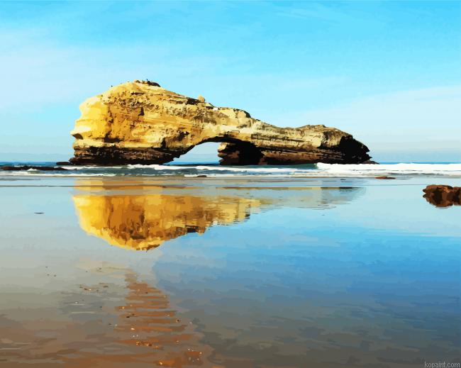 Rocher Miramar Biarritz Painting By Numberss.png