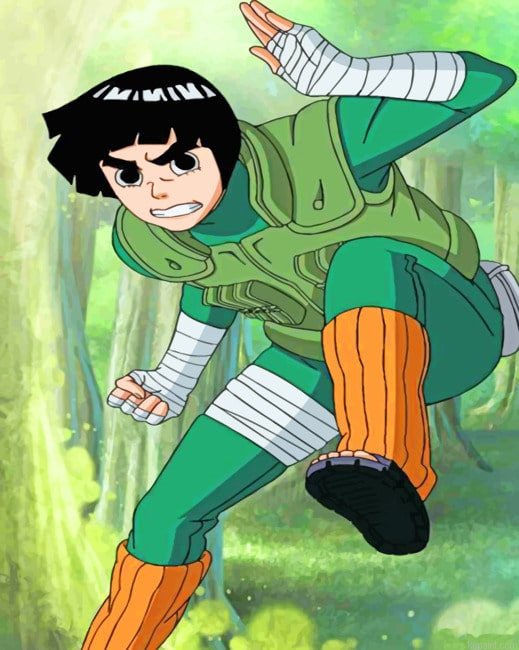 Rock Lee New Painting By Numberss.png