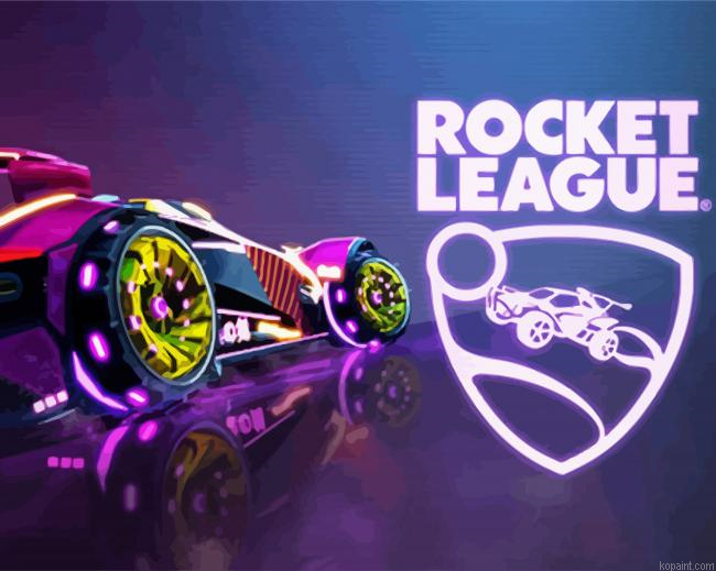 Rocket League Game Poster Painting By Numberss.png