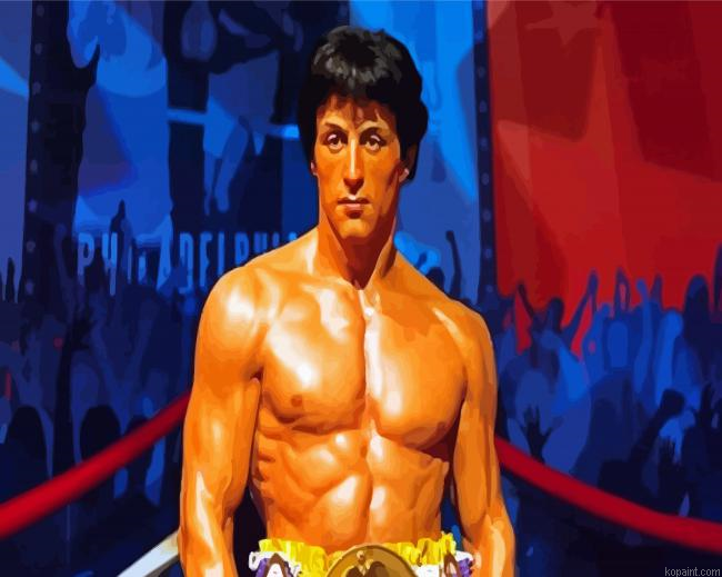 Rocky Balboa Boxer Paint By Numbers.png