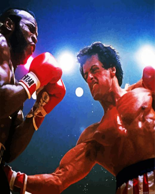 Rocky Balboa Fighting Paint By Numbers.png