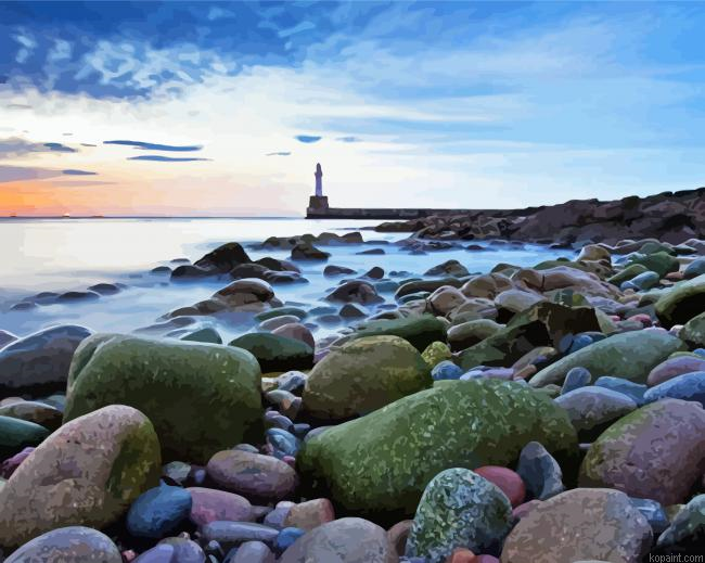 Rocky Beach Aberdeen Painting By Numberss.png