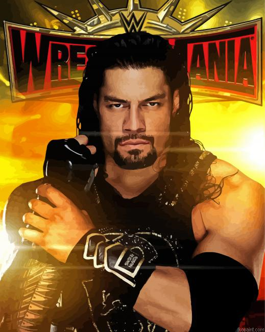 Roman Reigns Painting By Numberss.png