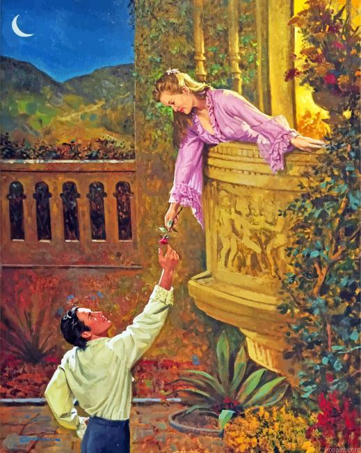 Romantic Vintage Couple Painting By Numberss.png