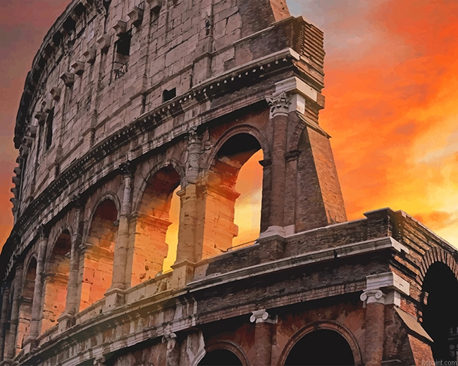 Rome Italy Museum New Painting By Numberss.png