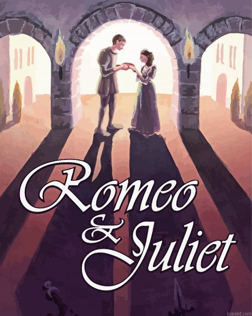 Romeo And Juliet Poster Art Paint By Numbers