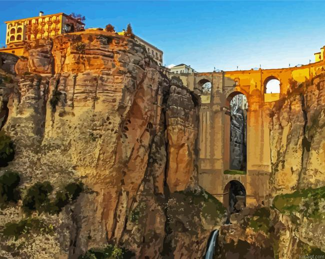 Ronda Spain Painting By Numberss.png