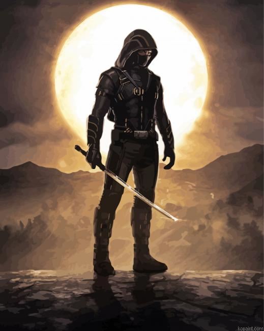 Ronin Marvel Comics Painting By Numberss.png