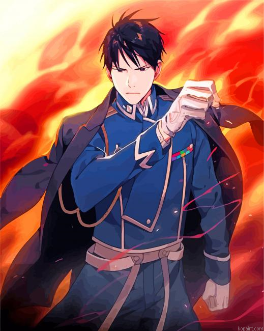 Roy Mustang Character Painting By Numberss.png