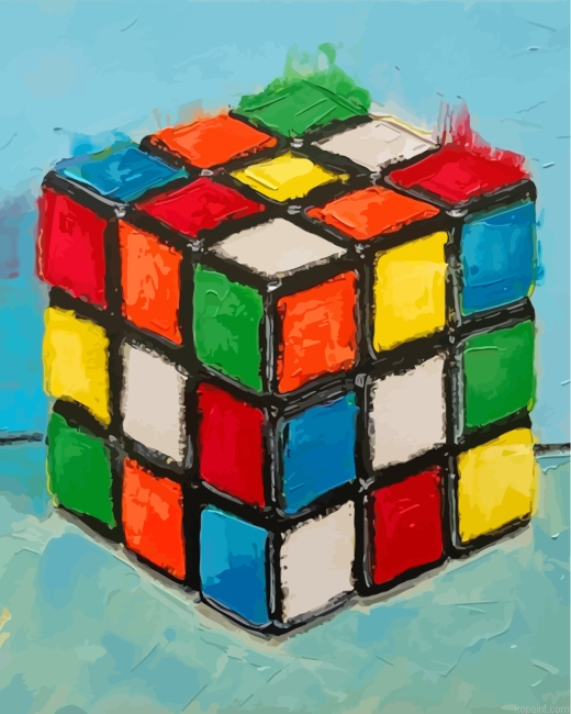 Rubiks Cube Painting By Numberss.png