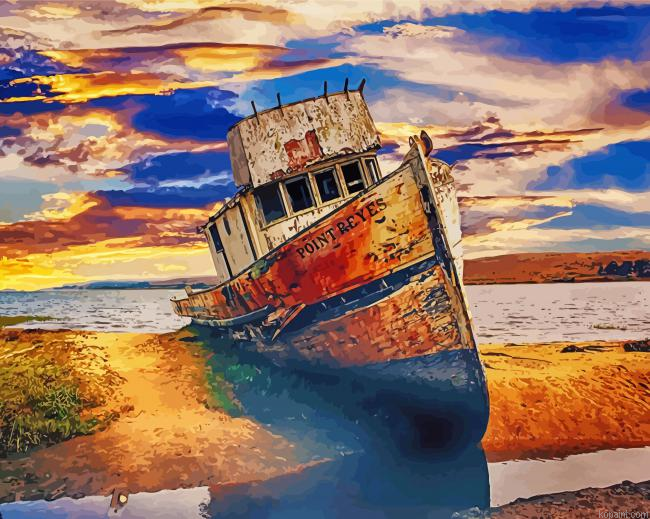 Rusty Shipwreck Painting By Numberss.png