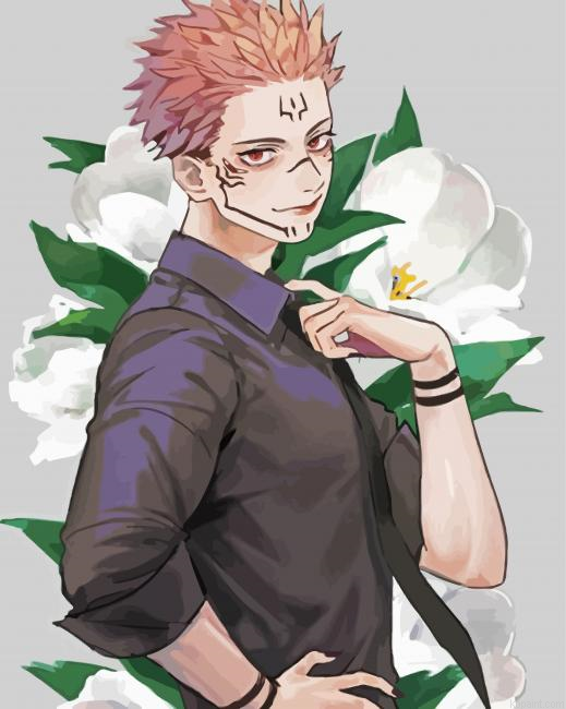 Ryomen Jujutsu Kaisen Paint By Numbers