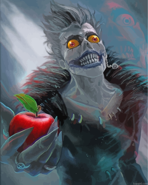 Ryuk Death Note Art Painting By Numberss.png