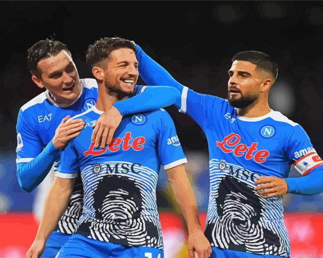 S S C Napoli Football Painting By Numberss.png
