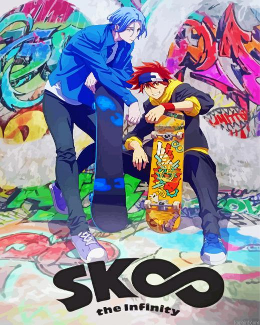 Sk8 The Infinity Anime Painting By Numberss.png