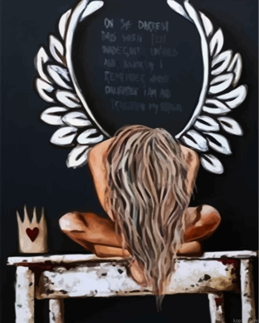 Sad Angel Painting By Numberss.png