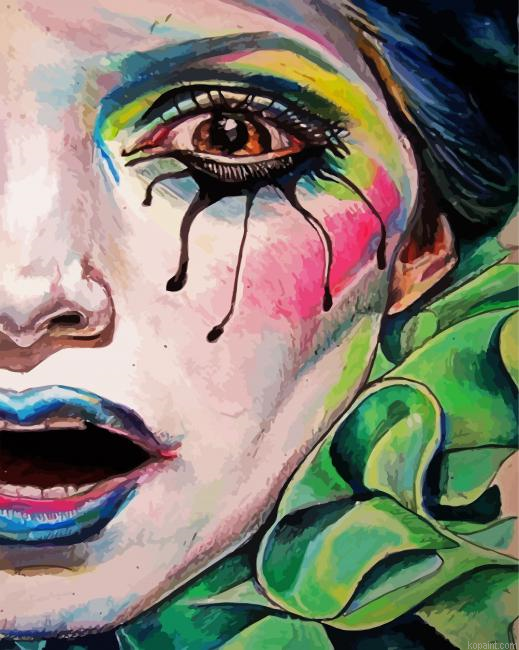 Sad Clown Close Up Painting By Numberss.png