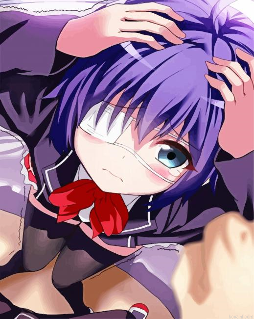 Sad Rikka Takanashi Painting By Numberss.png