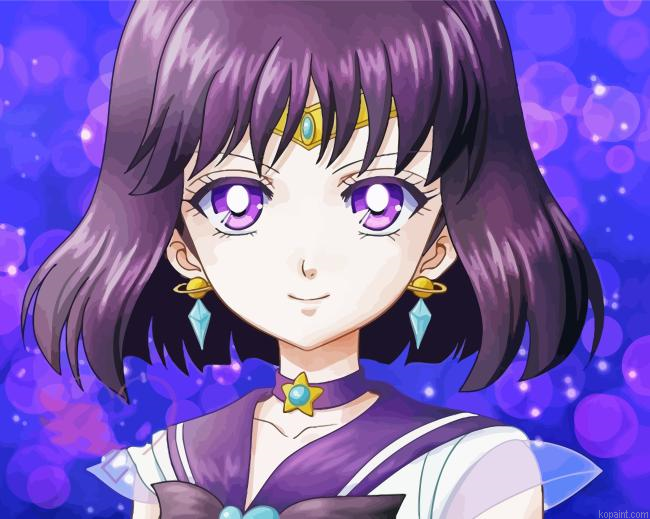 Sailor Saturn Painting By Numberss.png