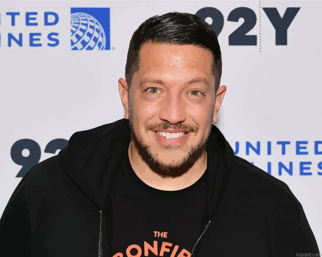 Sal Vulcano Comedian Painting By Numberss.png