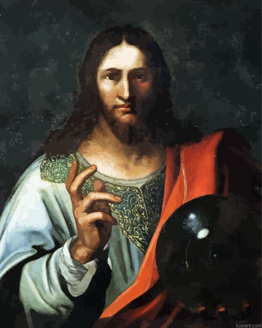 Salvator Mundi Art Painting By Numberss.png