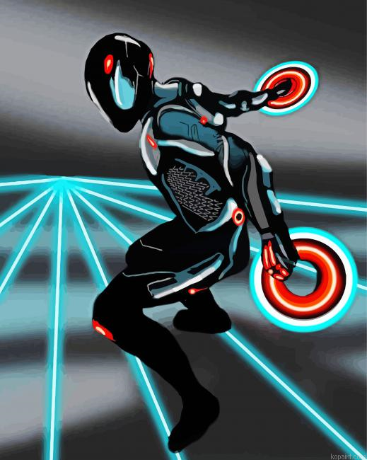 Sam Flynn Tron Painting By Numberss.png