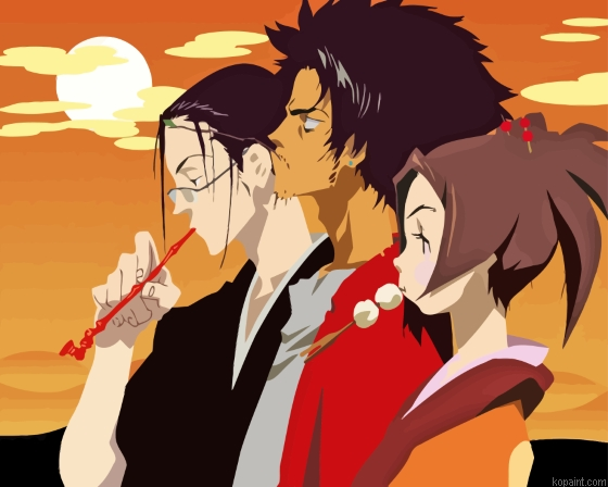 Samurai Champloo Characters Painting By Numberss.png