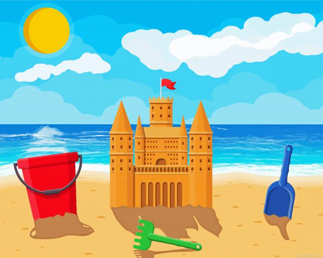 Sand Castle Painting By Numberss.png