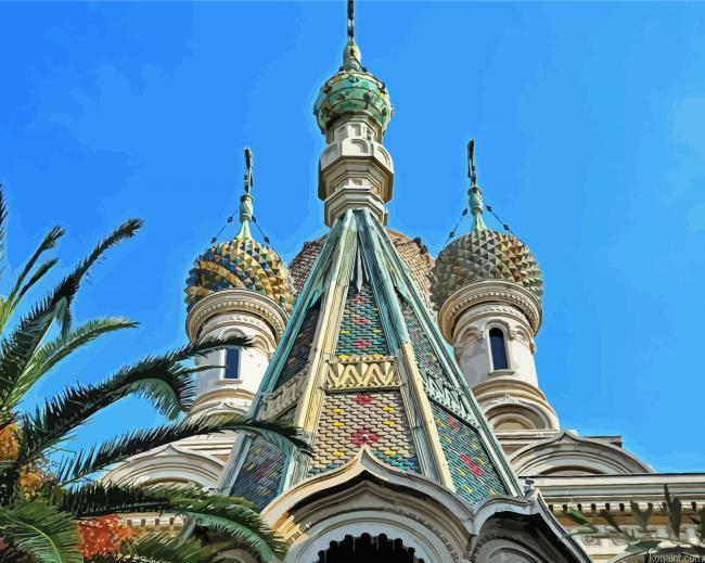 Sanremo Russian Orthodox Church Painting By Numberss.png