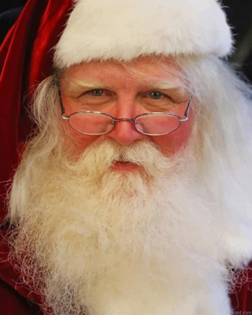 Santa Claus Paint By Numbers