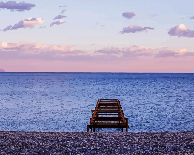 Santa Margherita Ligure Beach Painting By Numberss.png