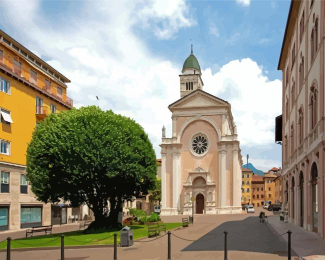 Santa Maria Maggiore Trento Trentino Painting By Numberss.png