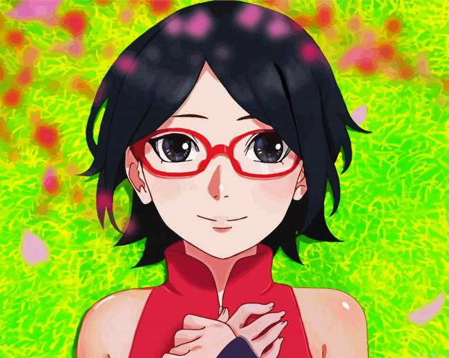 Sarada Boruto Painting By Numberss.png