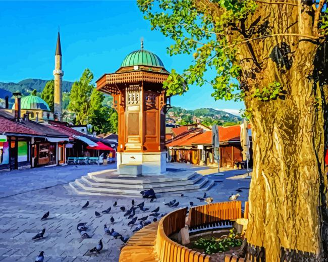 Sarajevo City Painting By Numberss.png