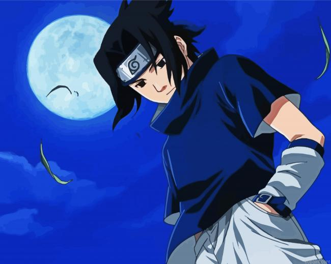 Sasuke Painting By Numberss.png