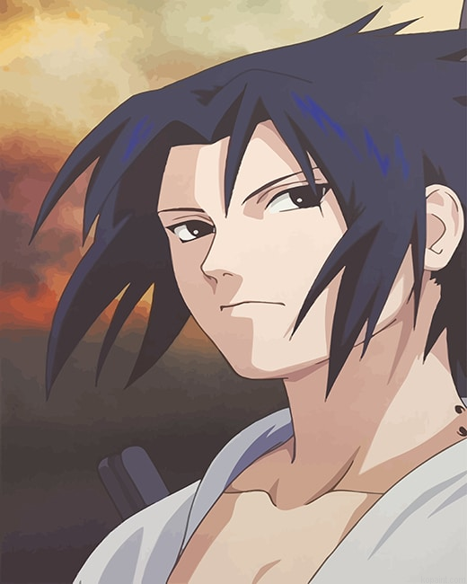 Sasuke and Itachi Paint By Numbers