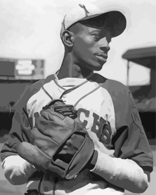 Satchel Paige Black And White Painting By Numberss.png