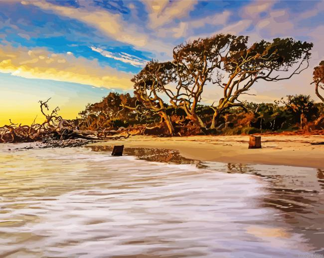Savannah Seascape Painting By Numberss.png