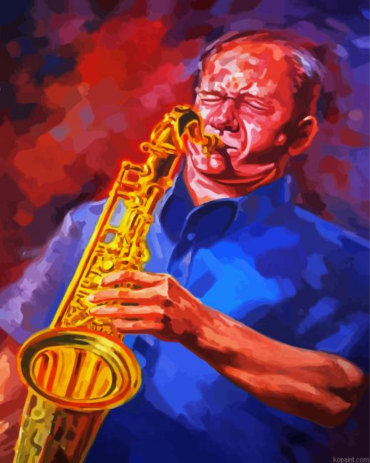 Saxophone Player Painting By Numberss.png