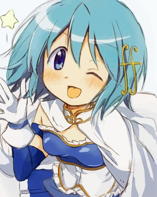 Sayaka Miki Madoka Painting By Numberss.png