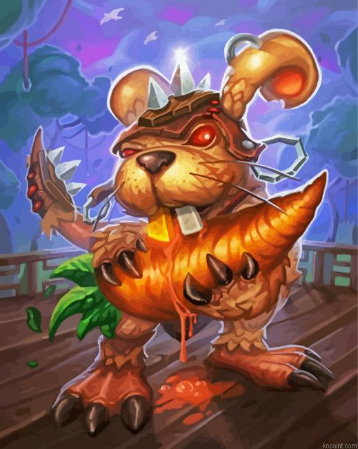 Scary Rabbit Painting By Numberss.png