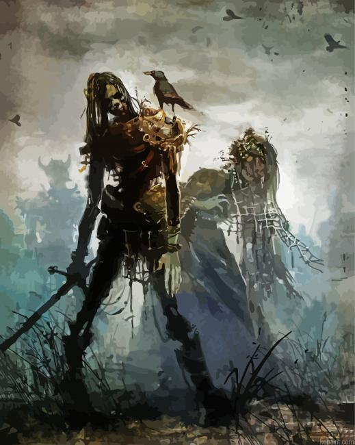 Scary Undead Paint By Numbers.png